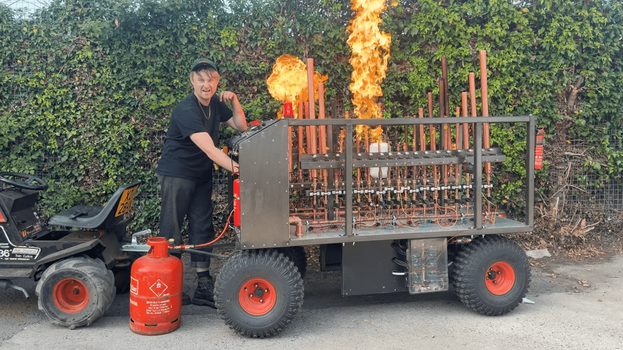Meet the Fire-Breathing Pipe Organ of Pure Genius