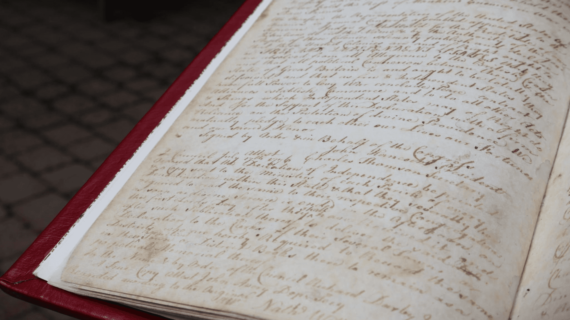 Maine town discovers handwritten Declaration of Independence