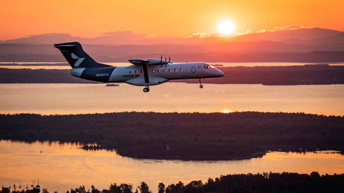 Massive electric aircraft takes flight on pocket change