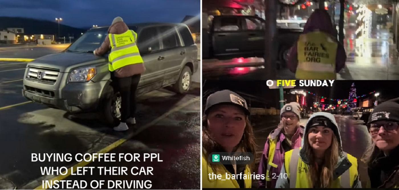 Montana 'Barfairies' Reward Responsible Drivers with Surprises