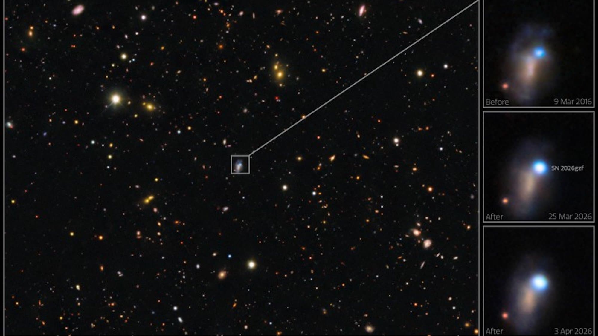 Astronomers Crack Rare Supernova Mystery 500M Light-Years Away