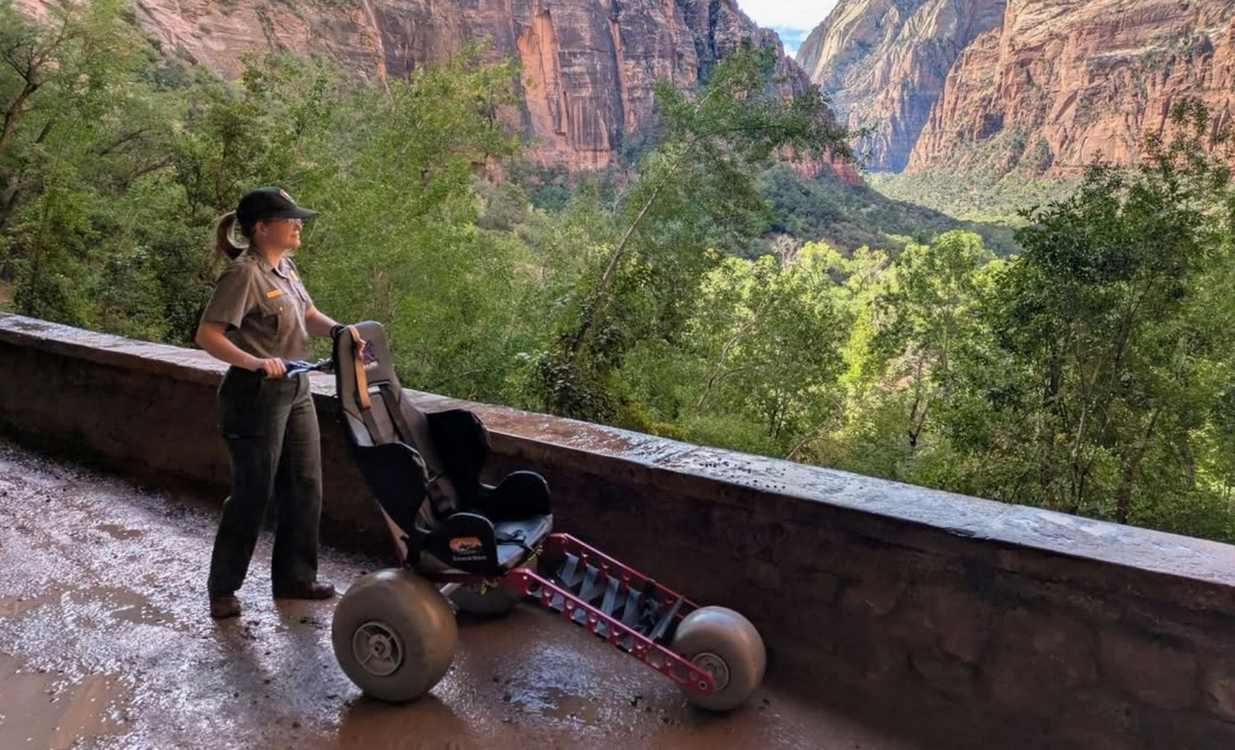 Zion National Park Welcomes All-Terrain Wheelchairs for Visitors